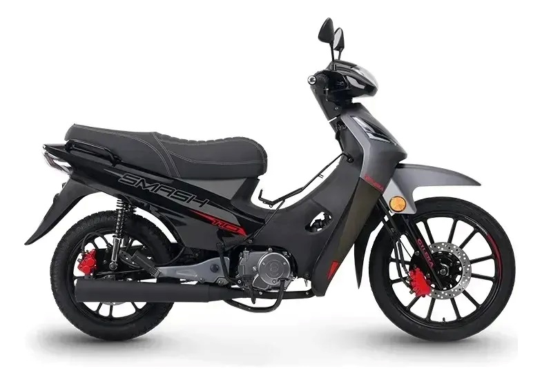 Gilera Smash 110 Full 2 Frenos a disco: delantero y trasero